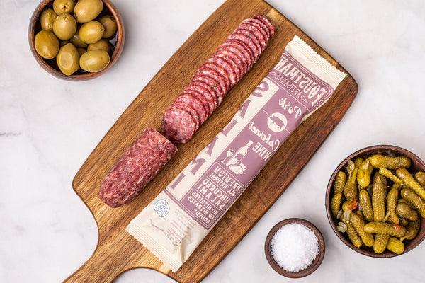 Foustman's Pork Cabernet Salami